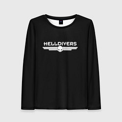 Лонгслив женский Helldivers Logo, цвет: 3D-принт