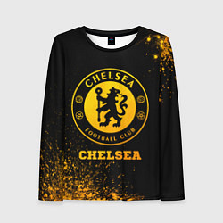 Женский лонгслив Chelsea - gold gradient