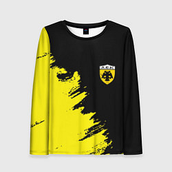 Женский лонгслив AEK sport color yellow