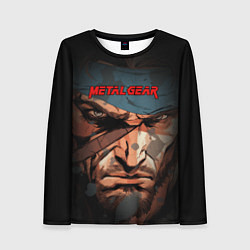 Женский лонгслив Metal gear Venom Snake