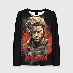 Женский лонгслив Venom Snake Metal gear game