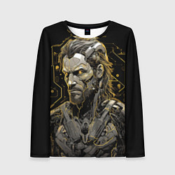 Лонгслив женский Venom Snake cyber Metal gear game, цвет: 3D-принт