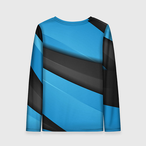 Женский лонгслив Стильная сова в одежде / 3D-принт – фото 2