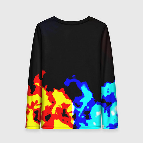 Женский лонгслив Horizon zero dawn огненный стиль / 3D-принт – фото 2