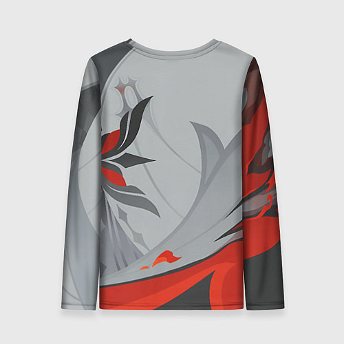 Женский лонгслив Arlecchino Genshin Impact / 3D-принт – фото 2