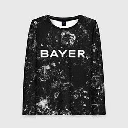 Женский лонгслив Bayer 04 black ice