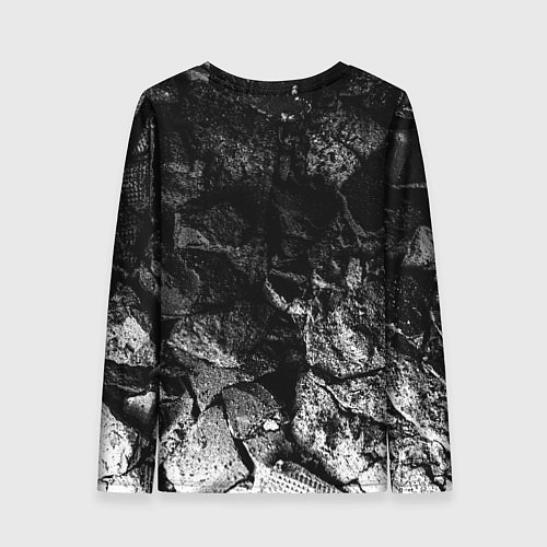 Женский лонгслив Hoffenheim black graphite / 3D-принт – фото 2