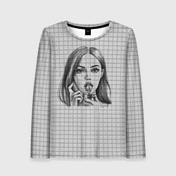 Женский лонгслив Меган Фокс