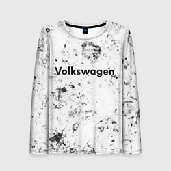 Лонгслив женский Volkswagen dirty ice, цвет: 3D-принт