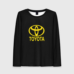 Женский лонгслив Toyota yellow