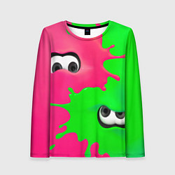 Женский лонгслив Глаза монстров