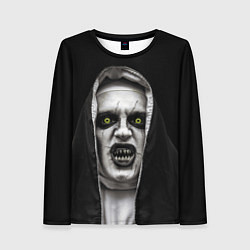 Женский лонгслив Ужасная монашка