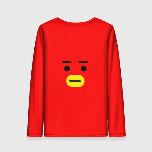 Женский лонгслив BT21 Tata / 3D-принт – фото 2