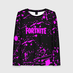 Женский лонгслив Fortnite краски
