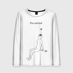 Женский лонгслив Ментальный образ учителя