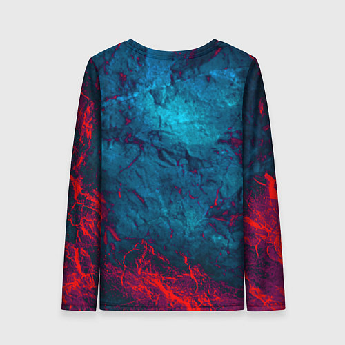 Женский лонгслив Warhammer 40000 space marine 2 ультрамарин / 3D-принт – фото 2