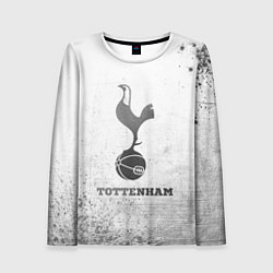 Женский лонгслив Tottenham - white gradient