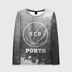 Женский лонгслив Porto - grey gradient