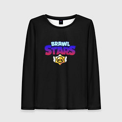 Женский лонгслив Brawl stars neon logo