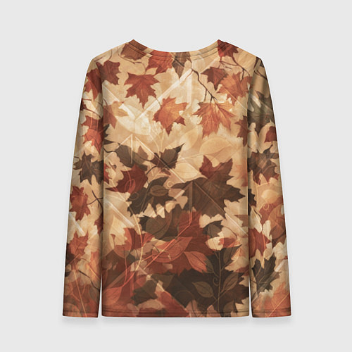 Женский лонгслив Енот в шарфе / 3D-принт – фото 2