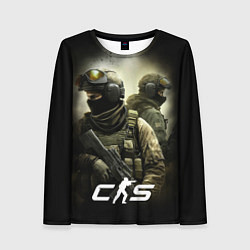 Женский лонгслив CS спецназ