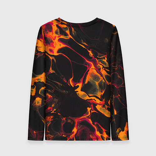 Женский лонгслив Stumble Guys red lava / 3D-принт – фото 2