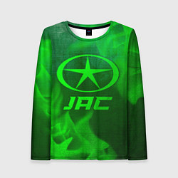 Женский лонгслив JAC - green gradient