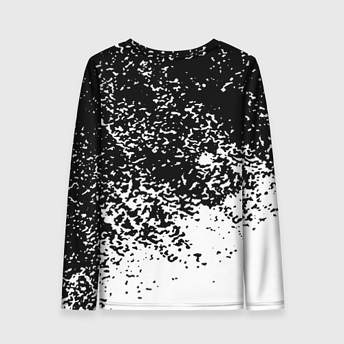 Женский лонгслив Assassins Creed лого краски / 3D-принт – фото 2