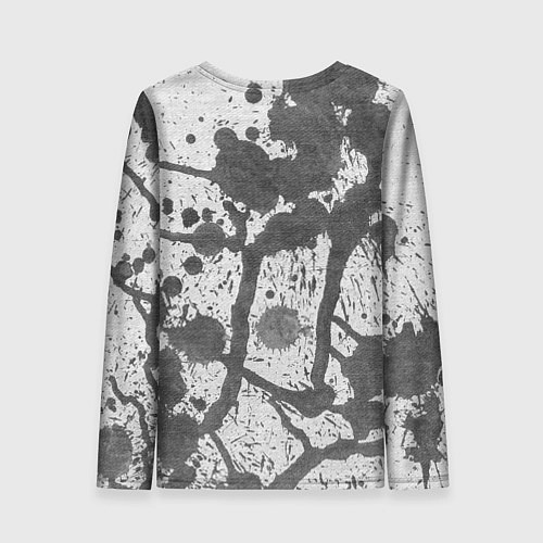 Женский лонгслив Не думай - делай / 3D-принт – фото 2