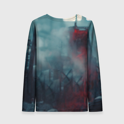 Женский лонгслив Stalker 2 зараженная зона / 3D-принт – фото 2