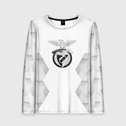 Женский лонгслив Benfica white poly