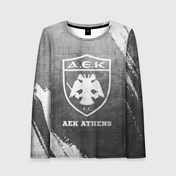 Женский лонгслив AEK Athens - grey gradient