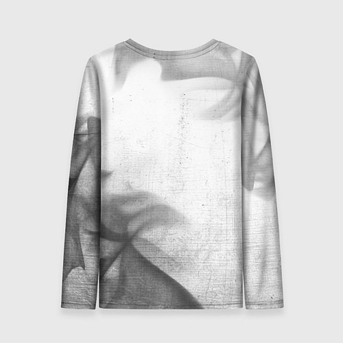 Женский лонгслив Dongfeng - white gradient вертикально / 3D-принт – фото 2