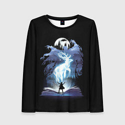 Женский лонгслив Harry Potter patronus and dementors