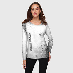 Лонгслив женский Code Geass - white gradient вертикально, цвет: 3D-принт — фото 2