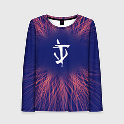 Лонгслив женский Doom red energy, цвет: 3D-принт