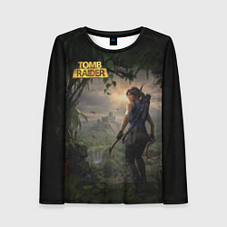 Женский лонгслив Lara Croft tomb raider