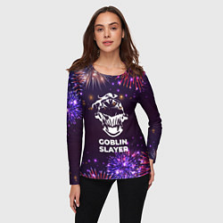 Лонгслив женский Праздничный Goblin Slayer, цвет: 3D-принт — фото 2