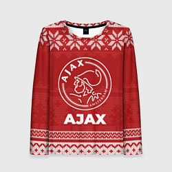 Женский лонгслив Новогодний Ajax