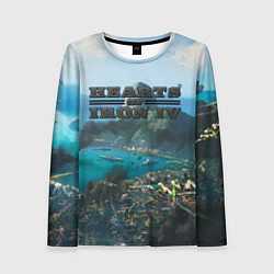 Женский лонгслив Hearts of Iron trial of allegiance