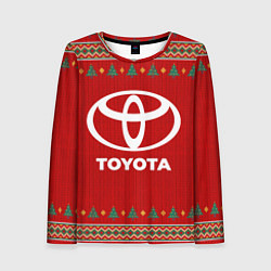 Женский лонгслив Toyota new year