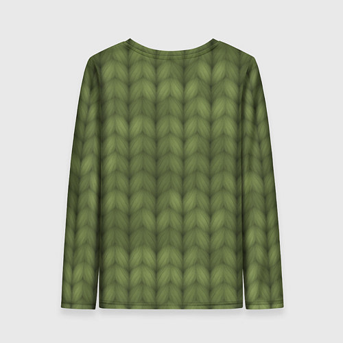 Женский лонгслив Лесное тепло / 3D-принт – фото 2