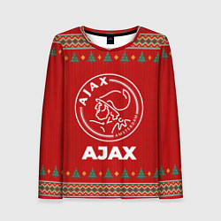 Женский лонгслив Ajax new year