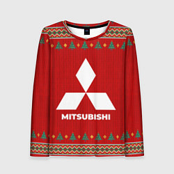 Женский лонгслив Mitsubishi new year