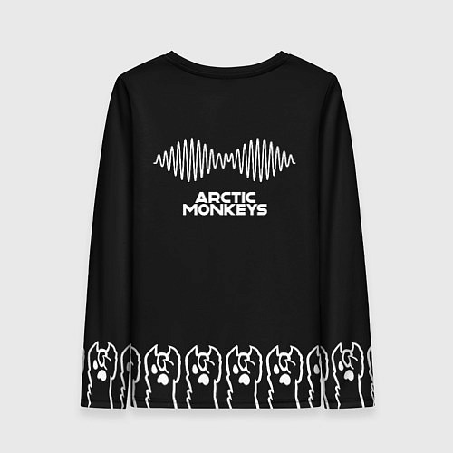 Женский лонгслив Arctic Monkeys: cat rock / 3D-принт – фото 2