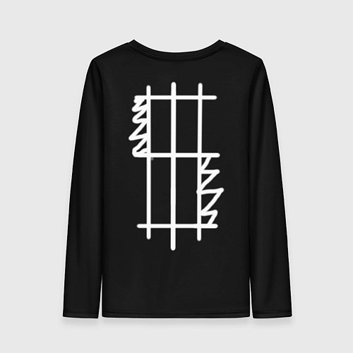 Женский лонгслив In love with Design / 3D-принт – фото 2