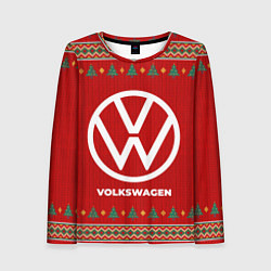 Женский лонгслив Volkswagen new year