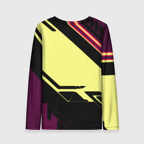 Женский лонгслив Linkin park geometry steel / 3D-принт – фото 2