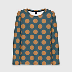 Лонгслив женский Игра в кальмара печенье, цвет: 3D-принт