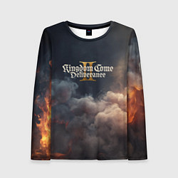 Женский лонгслив Kingdom Come Deliverance 2 лого